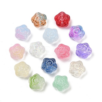 Transparent Glass Beads DGLA-E004-04A-1