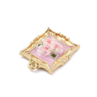 Alloy Enamel Pendants FIND-G089-03G-02-1