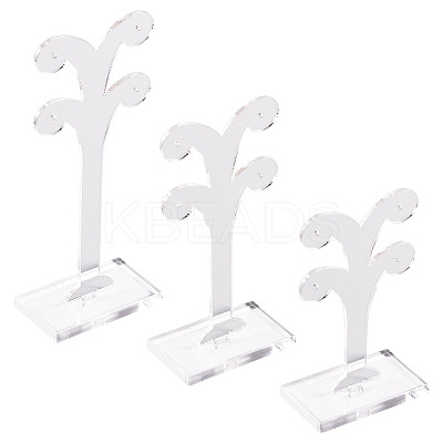 1 Set Acrylic Earring Display Tower Set EDIS-TA0001-003C-1