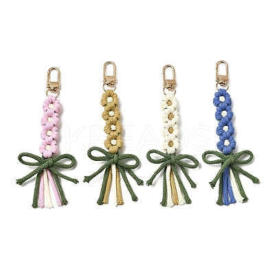 Cotton Pendant Decorations HJEW-TA00396-1