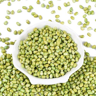 Picasso Glass Seed Beads SEED-N012-10I-1