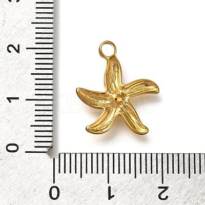 Ion Plating(IP) 304 Stainless Steel Rhinestone Pendants STAS-A104-16G-01-1