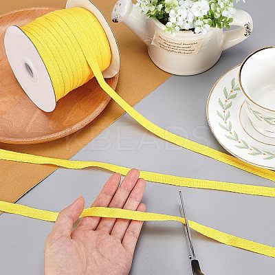 Cotton Twill Tape Ribbons OCOR-WH0058-35K-1