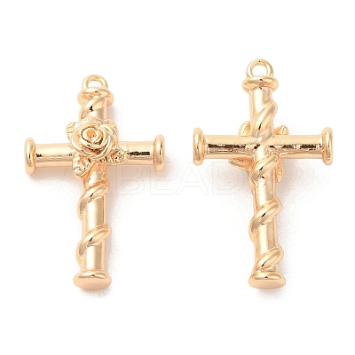 Brass Pendants KK-G468-45G-1