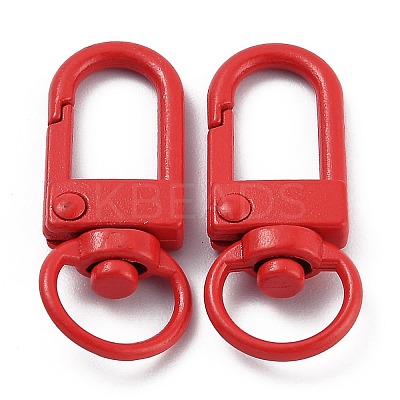 Zinc Alloy Baking Paint Swivel Snap Hooks Clasps PALLOY-H194-A12-1