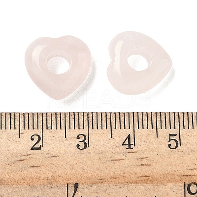Natural Rose Quartz European Beads G-C252-01D-1