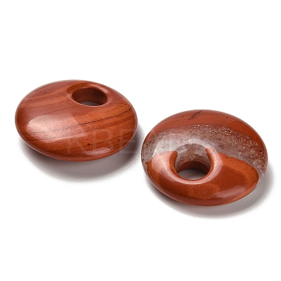 Natural Red Agate Pendants G-H073-05F-1
