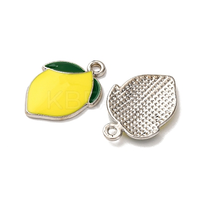 Alloy Enamel Pendants FIND-H051-02P-1