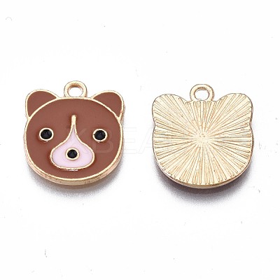 Alloy Enamel Pendants ENAM-N054-75D-1