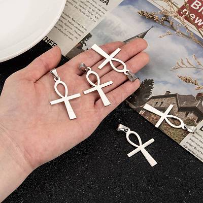 Tarnish Resistant Easter Theme 304 Stainless Steel Pendants X-STAS-D147-15-1