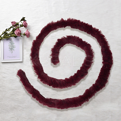 Faux Fur Chenille Stick Fabric Roll for Christmas Tree Decor or Wreath Bows Craft FIND-WH20003-95B-1