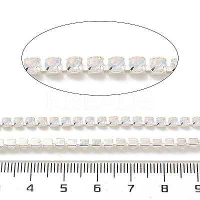 Iron Rhinestone Cup Chains CH-A008-02C-1