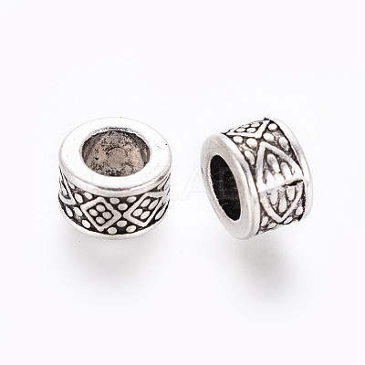 Tibetan Style Alloy European Beads X-LF8485Y-1