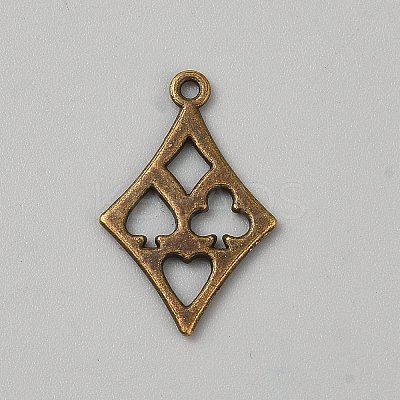 Tibetan Style Alloy Pendants FIND-CJC0011-86AB-1