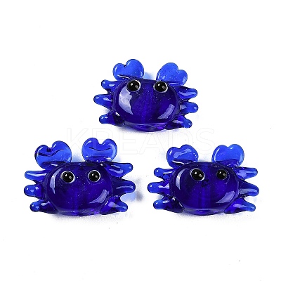 Handmade Lampwork Beads LAMP-Q031-018G-1