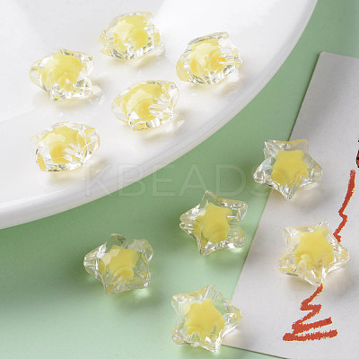 Transparent Acrylic Beads LS-TACR-S152-02A-SS2105-1