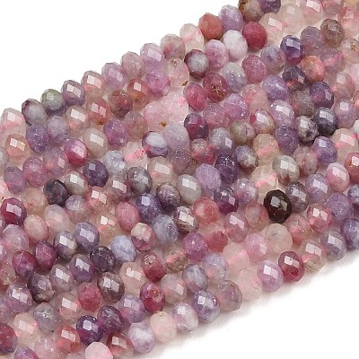Natural Plum Blossom Tourmaline Beads Strands G-K421-A01-01-1