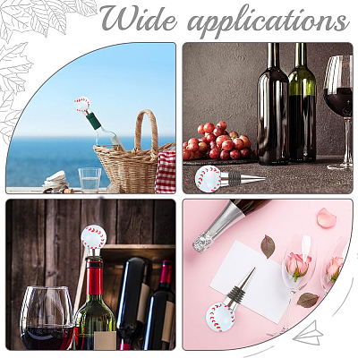 Zinc Alloy Wine Stoppers FIND-WH20040-05B-1