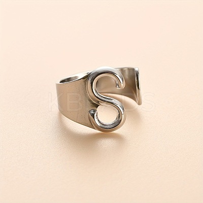 304 Stainless Steel Cuff Rings FS-WGEAFE6-38-1