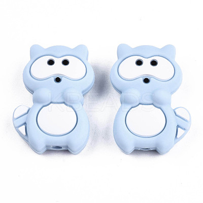 Food Grade Eco-Friendly Silicone Focal Beads SIL-T056-03C-1