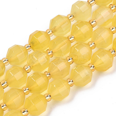 Natural Agate Beads Strands G-T131-82A-10-1