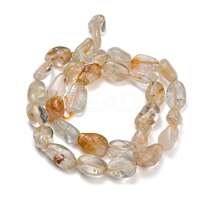 Natural Topaz Beads Strands G-D108-A04-04-1