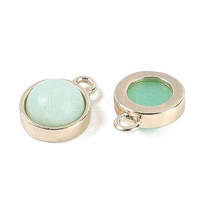 Natural Chrysoprase Pendants G-K372-03G-06-1
