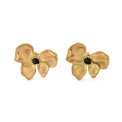 304 Stainless Steel Studs Earrings for Women EJEW-K306-33G-1