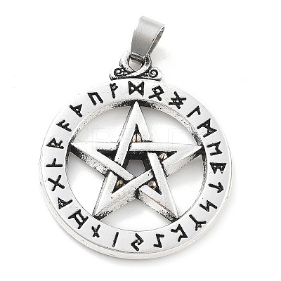 Tibetan Style Alloy Pendants FIND-I042-01AS-02-1