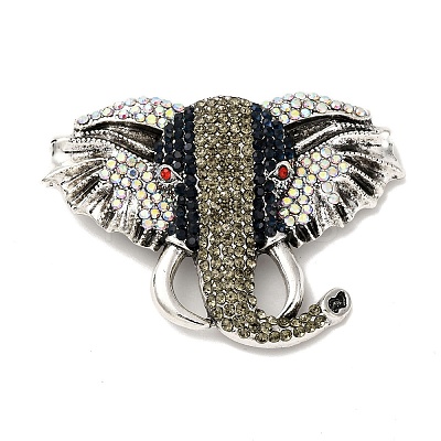 Alloy Rhinestone Brooch LS-JEWB-K027-08AS-1