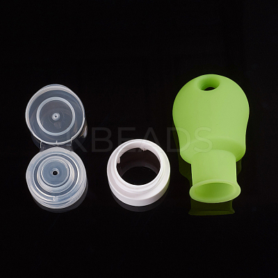 Portable Silicone Travel Bottles MRMJ-WH0060-05B-1
