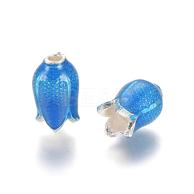 Alloy Enamel Beads PALLOY-E570-01S-C-1