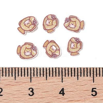 Handmade Polymer Clay Cabochons CLAY-B005-11A-1
