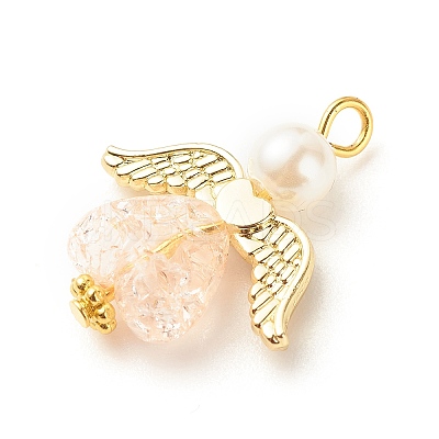 Transparent Acrylic Pendants X-PALLOY-JF01568-1