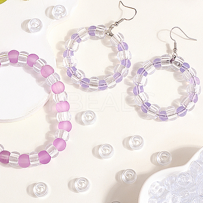 800Pcs Transparent Plastic Beads KY-SP0001-52B-1