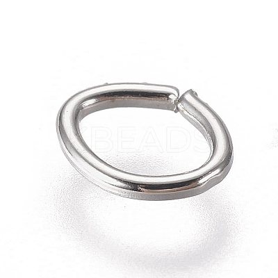 Iron Open Jump Rings IFIN-WH0051-74B-S-1