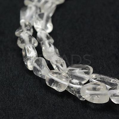 Natural Quartz Crystal Beads Strands G-F521-47-1