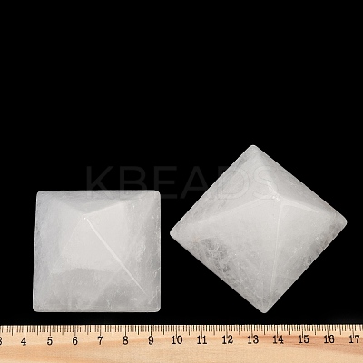 Natural Mixed Gemstone Orgonite Pyramid Display Decorations G-C186-09-1