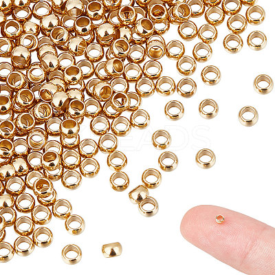 300Pcs 304 Stainless Steel Spacer Beads STAS-UN0050-18-1