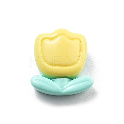 Opaque Resin Cabochon CRES-I039-01F-1
