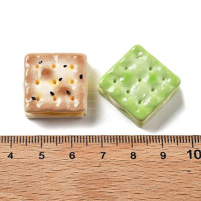 Cute Mini Cartoon Food Series Resin Cabochons CRES-I038-02E-1