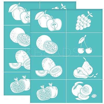 Self-Adhesive Silk Screen Printing Stencil DIY-WH0338-064-1