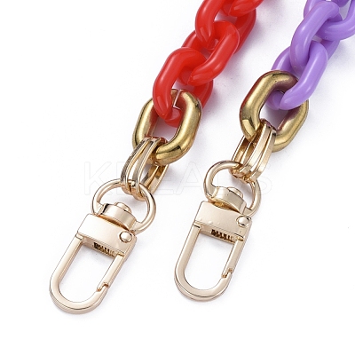 Acrylic Chain Purse Bag Handle AJEW-BA00007-1