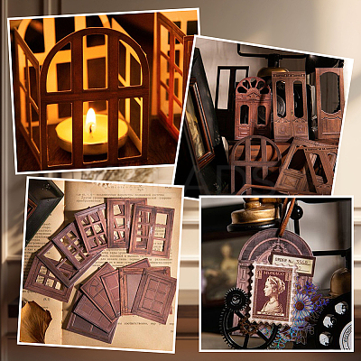 5 Sets 5 Styles Windows Themes Paper Stickers DIY-SP0005-60-1