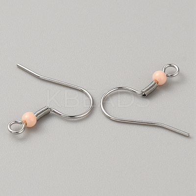 304 Stainless Steel Earring Hooks LS-STAS-WH0027-64P-02-1