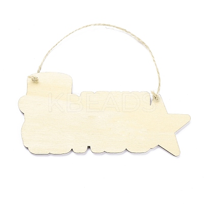 Independence Day Density Board Wooden Wall Ornament Doorplate Pendants HJEW-C004-10-1
