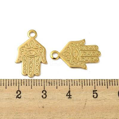 Ion Plating(IP) 304 Stainless Steel Pendants STAS-P341-19C-G-1