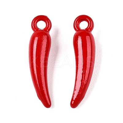 Alloy Enamel Pendants ENAM-T020-11A-RS-1