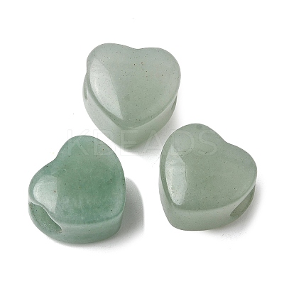 Natural Green Aventurine European Beads G-C269-01E-1