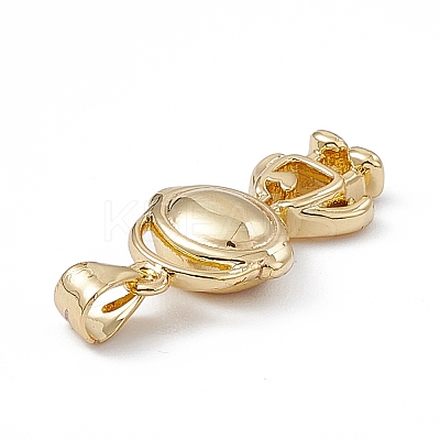 Rack Plating Brass Pendants KK-G451-15G-1